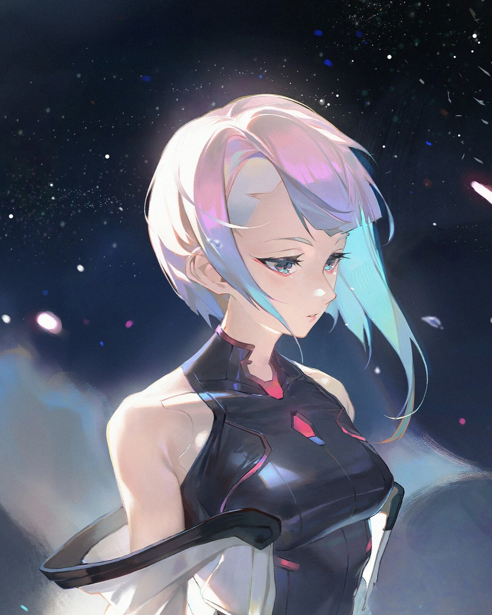 ảnh anime lucy cyberpunk full hd