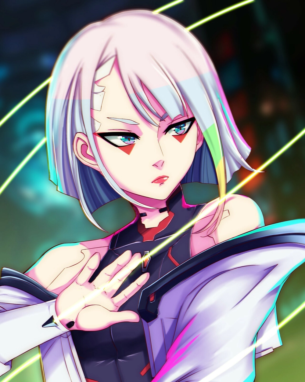 anime lucy cyberpunk 4k ngầu