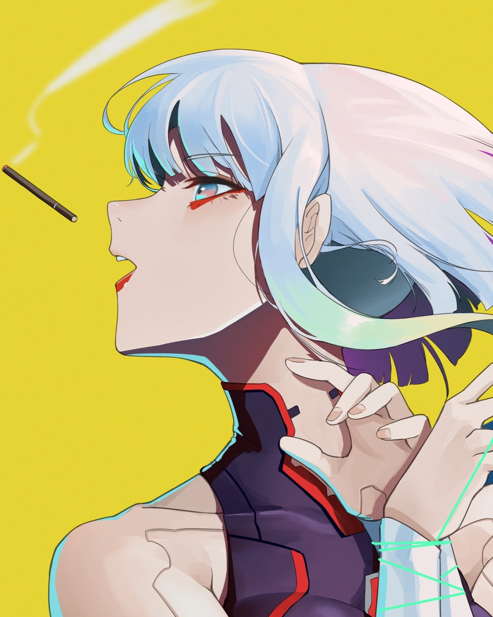 ảnh lucy cyberpunk đẹp hd