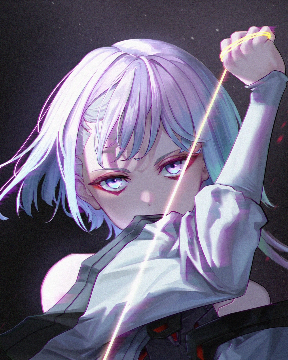 ảnh đẹp anime lucy cyberpunk 4k