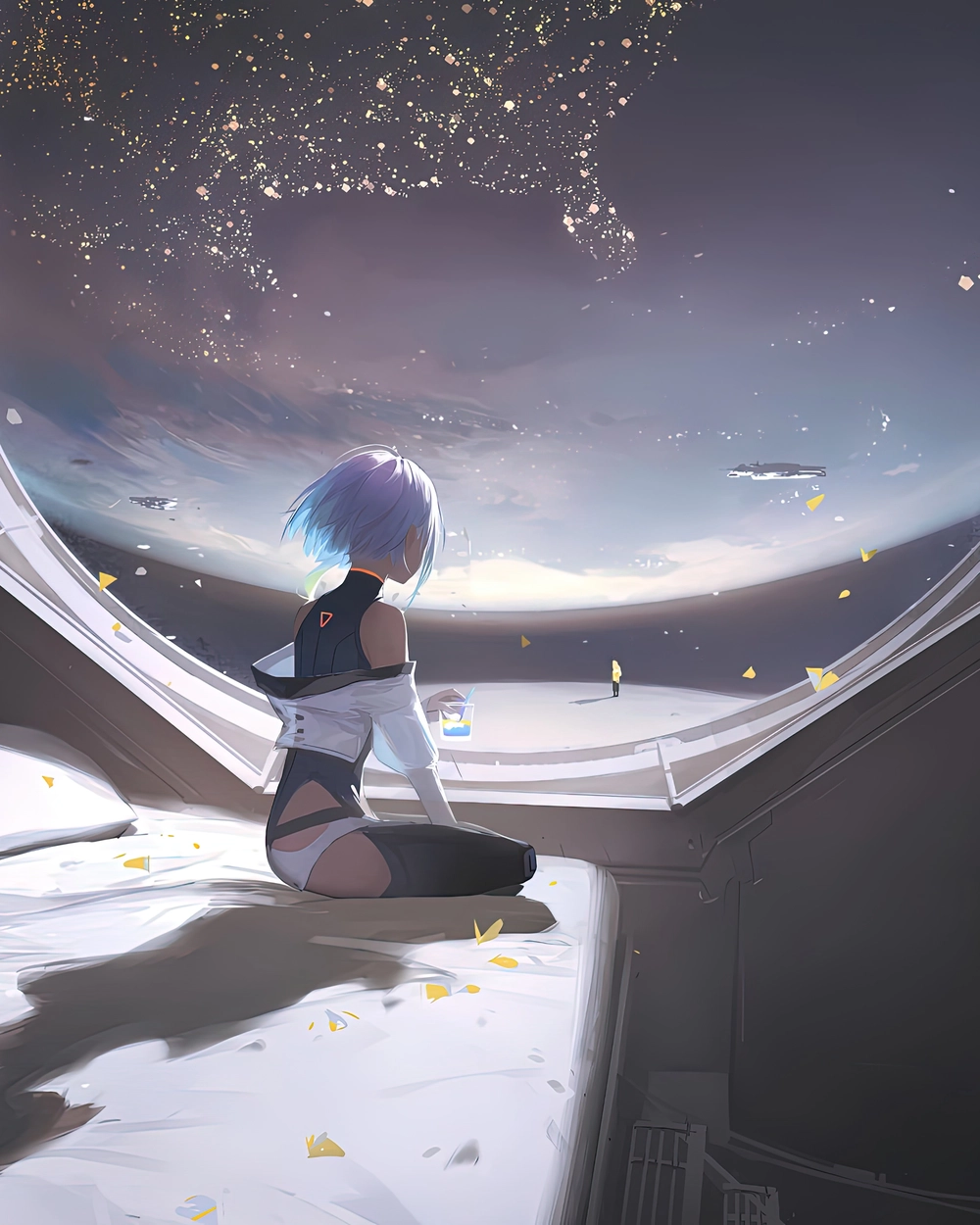 ảnh anime lucy cyberpunk cực hiếm