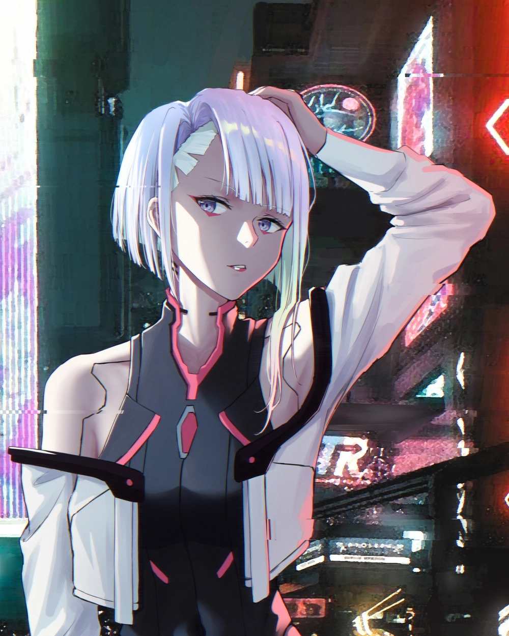 ảnh lucy cyberpunk 4k hd