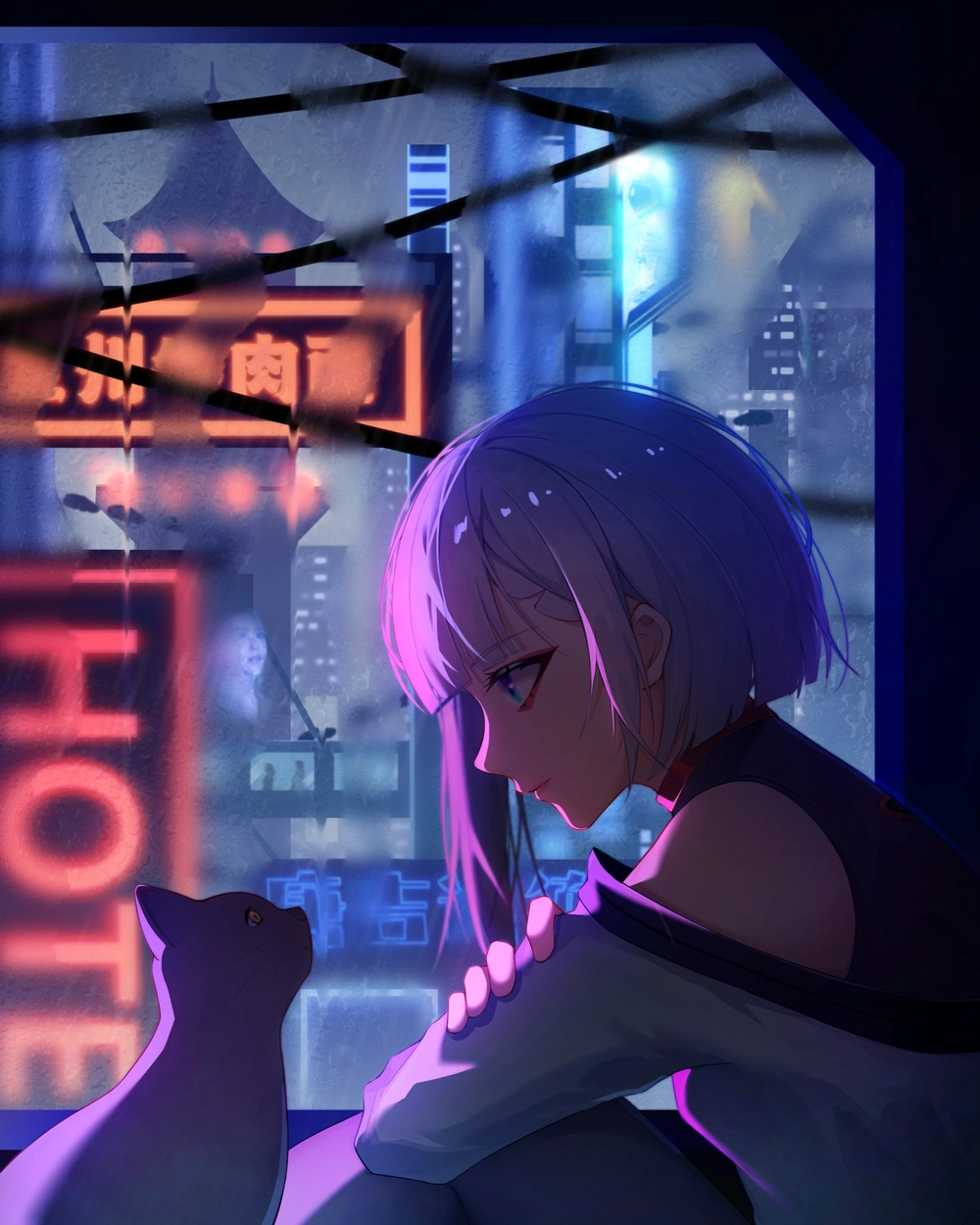 lucy cyberpunk wallpaper full hd