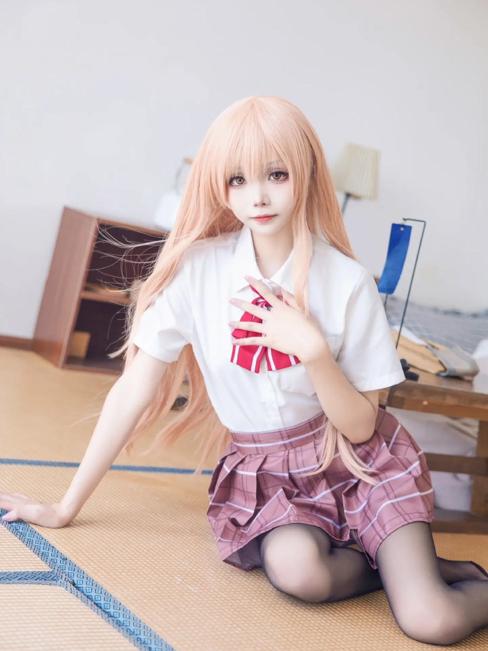 cosplay shiina mahiru gần gũi