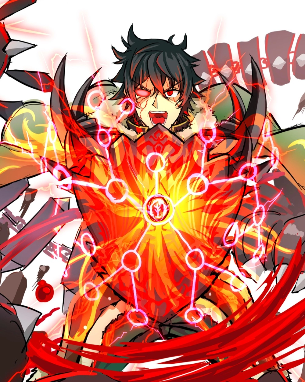 naofumi iwatani art anime shield hero