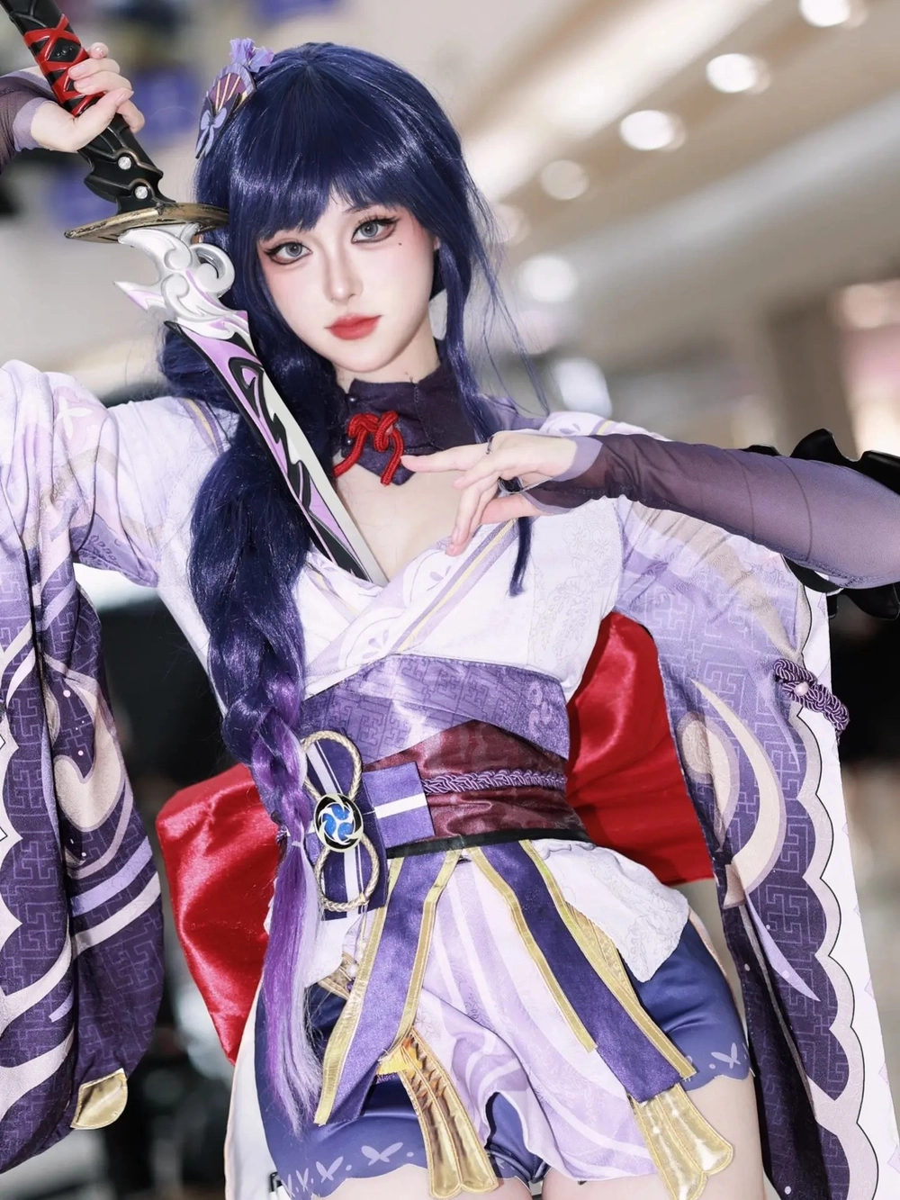 cosplay raiden shogun genshin đẹp