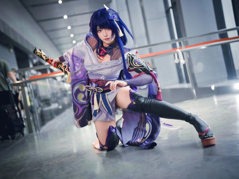 raiden shogun cosplay cosplay girl