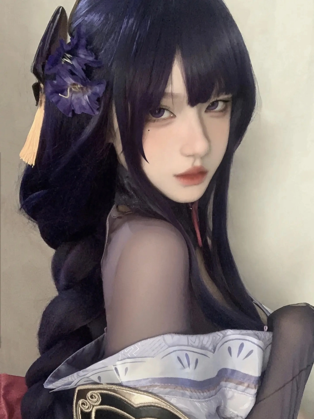 cosplay raiden shogun genshin impact