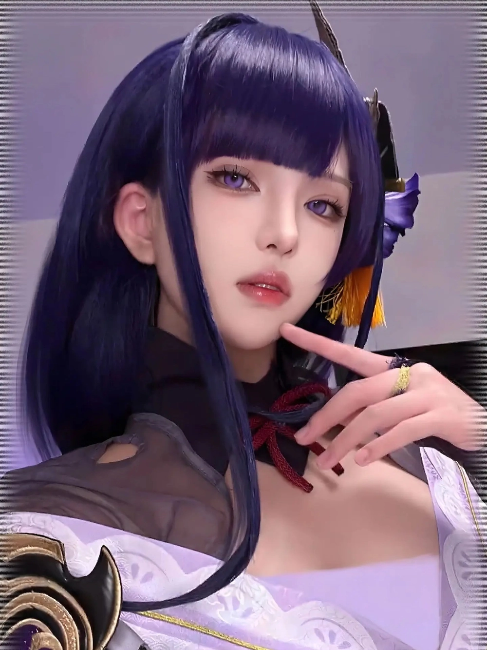 raiden cosplay phong cách anime