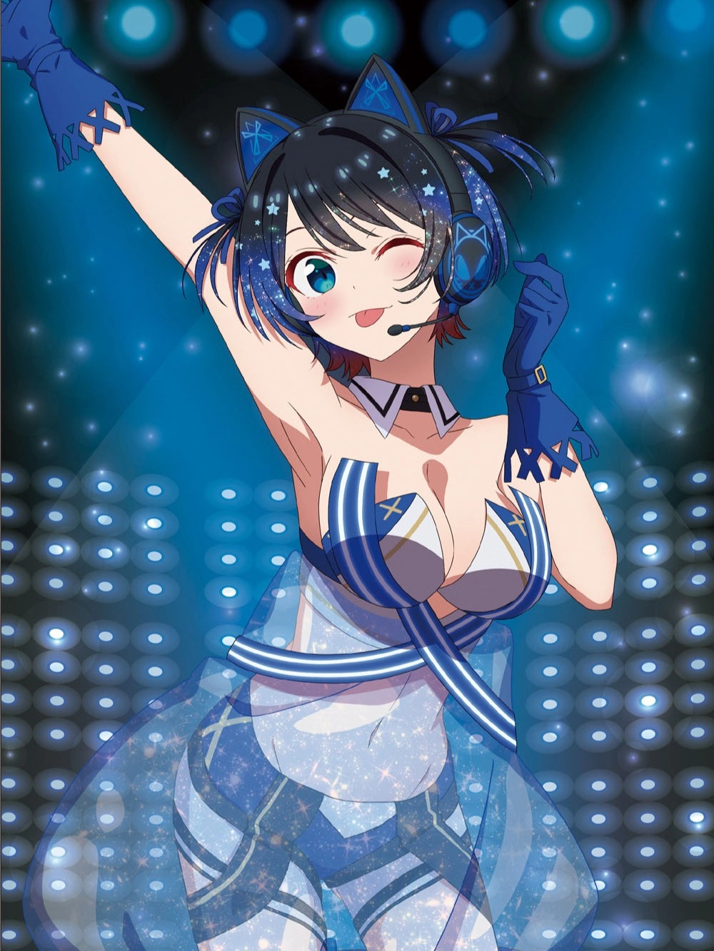 ruka sarashina trong khung cảnh mùa hè