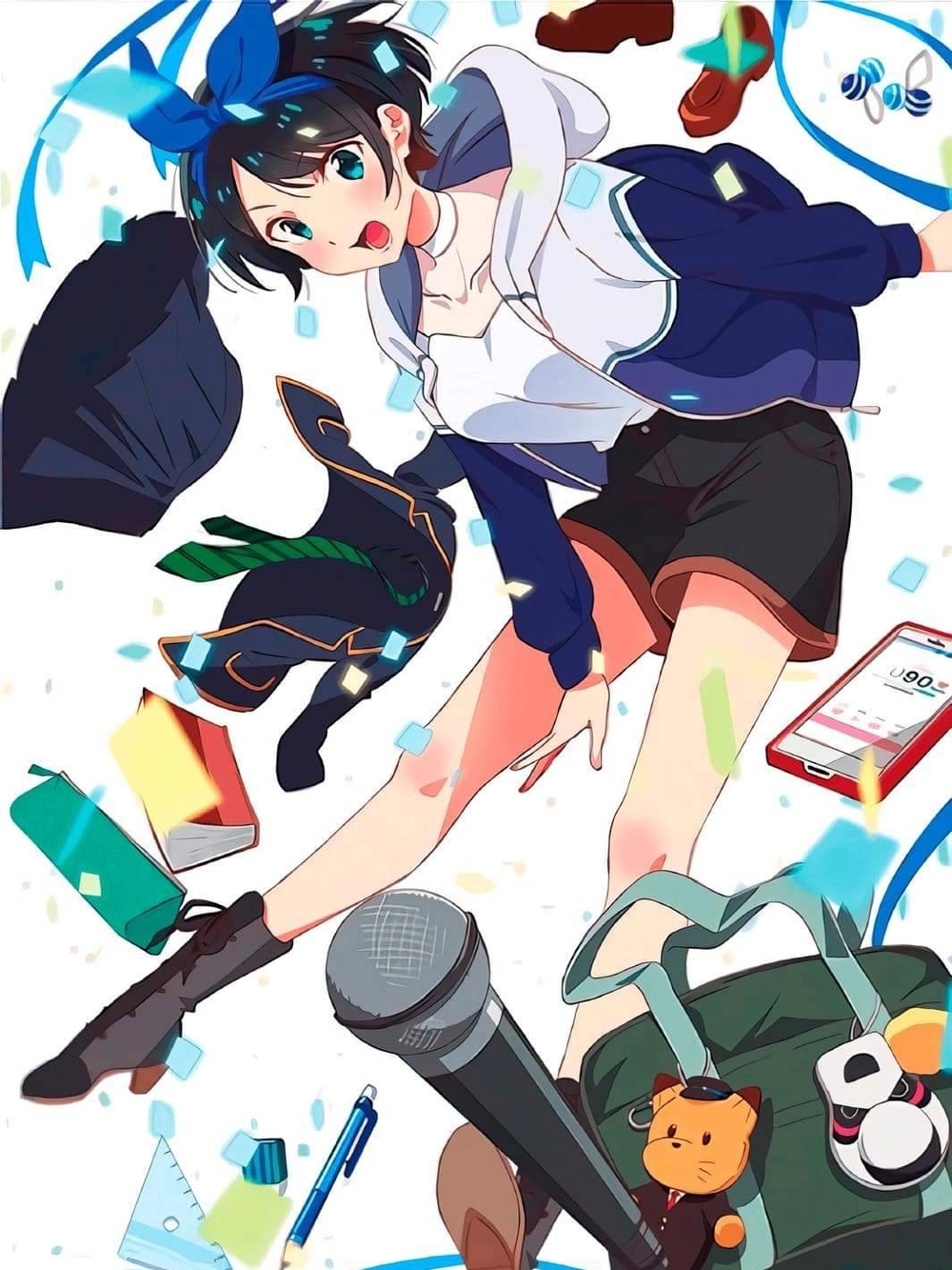 ruka sarashina với ánh nhìn dịu dàng