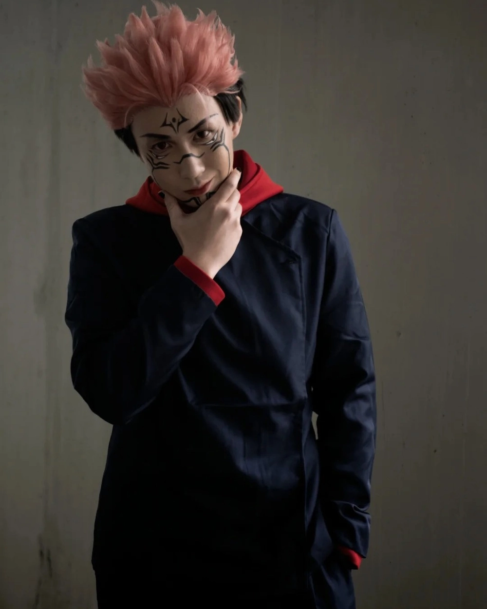 sukuna anime cosplay đẹp lạnh lùng