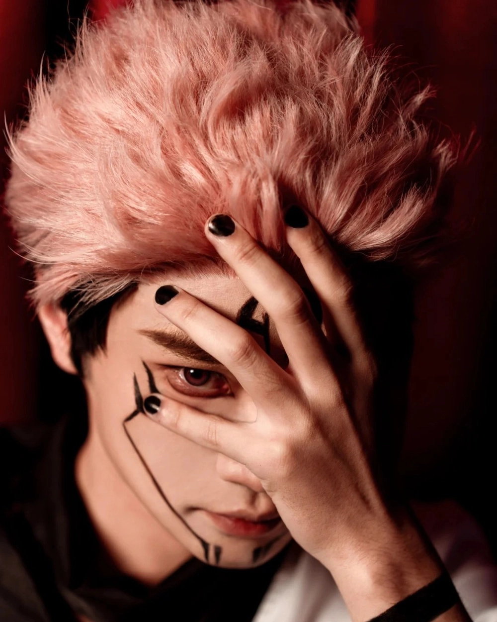 sukuna anime cosplay cực kỳ chân thực