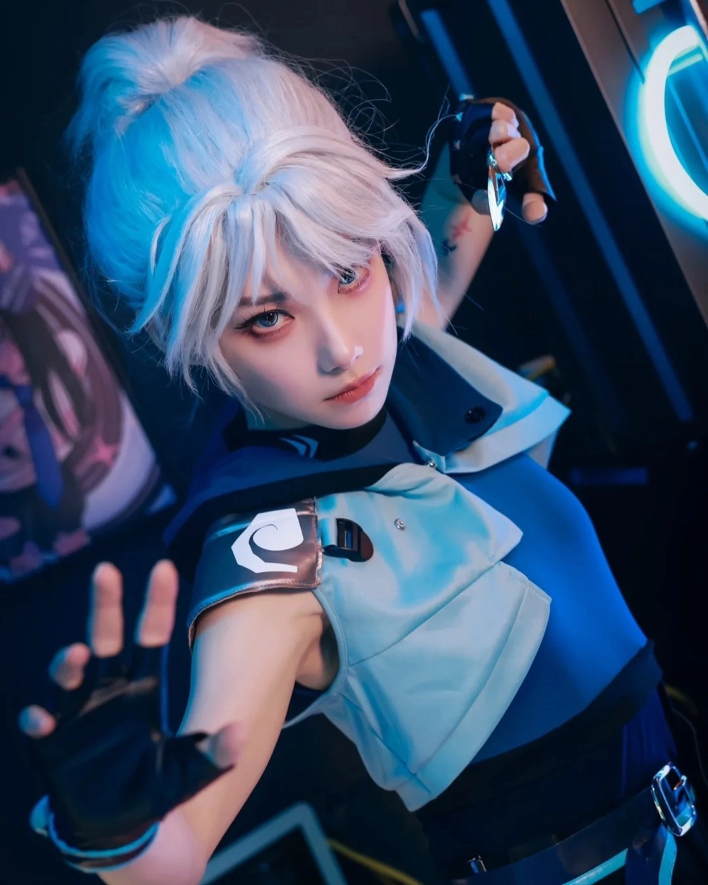 Cosplay valorant concept Jett