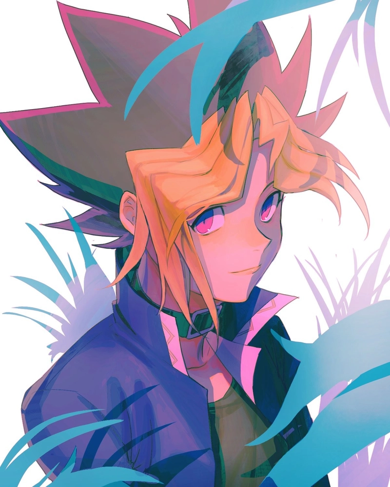 Yugi Muto thần thái nhân vật