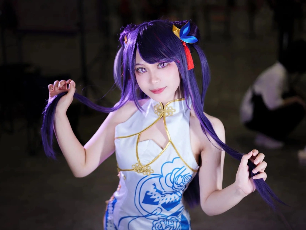 ai hoshino anime cosplay chibi đáng yêu