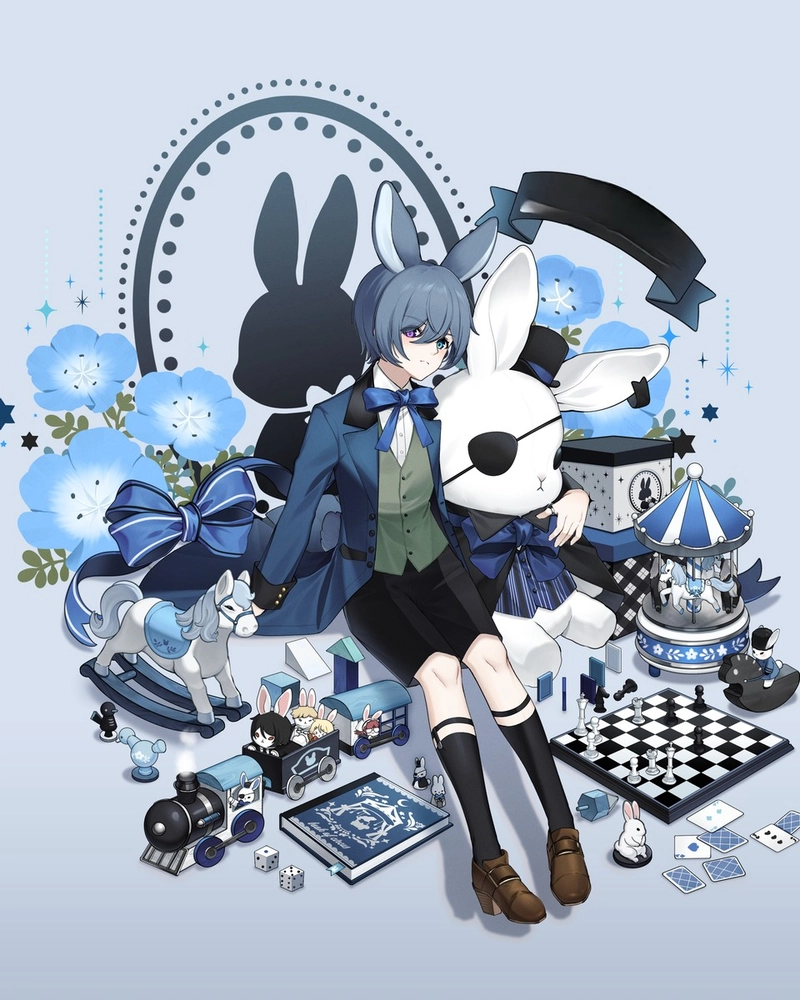 ảnh Ciel Black Butler đứng nghiêng