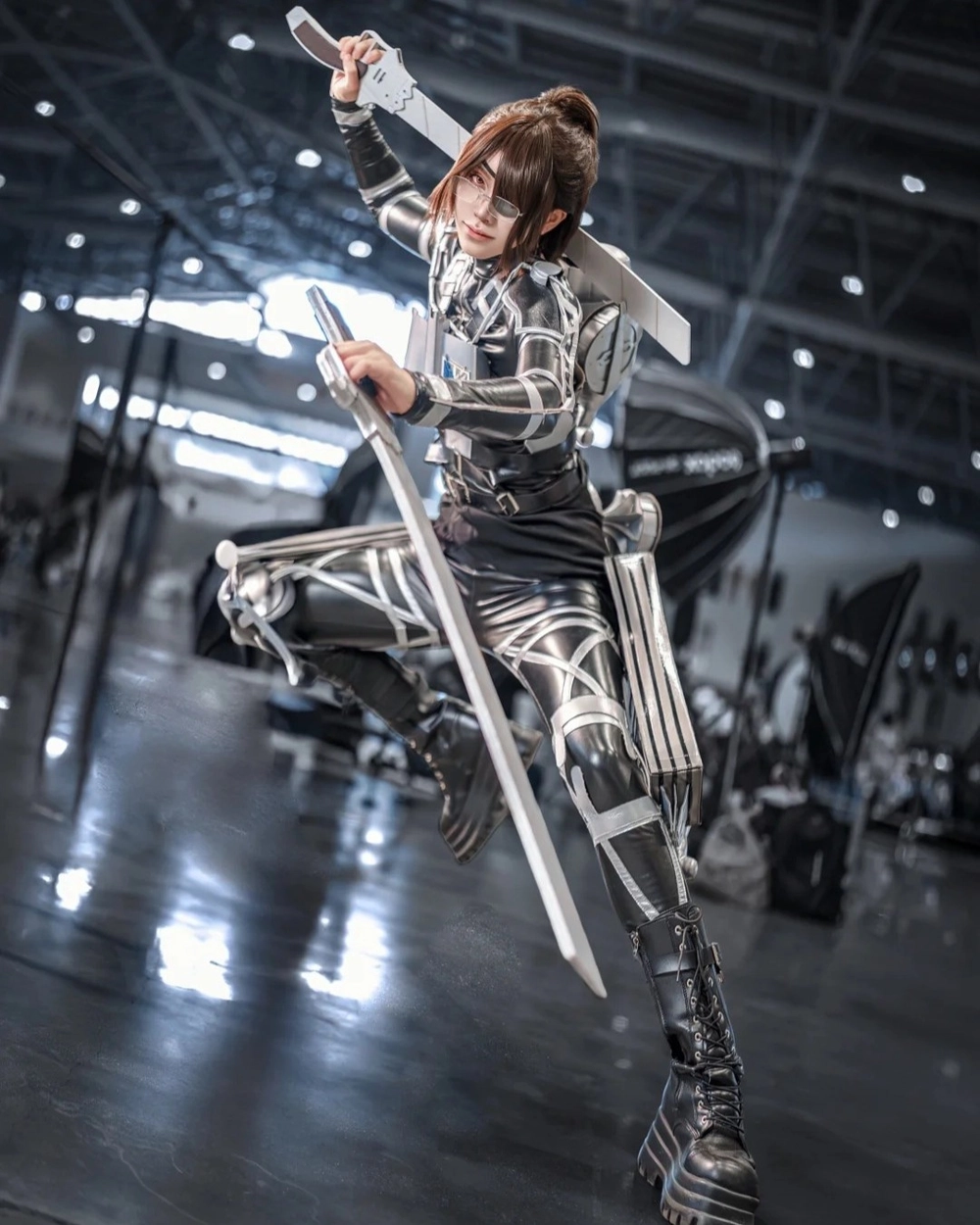 ảnh attack on titan cosplay ấn tượng