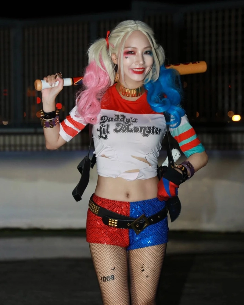 ảnh cosplay harley quinn cực chất