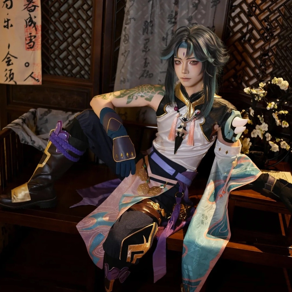 ảnh cosplay xiao chân thực