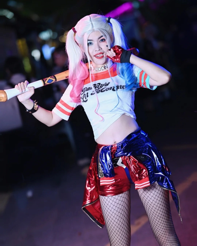 ảnh harley quinn cosplay cực kỳ đẹp