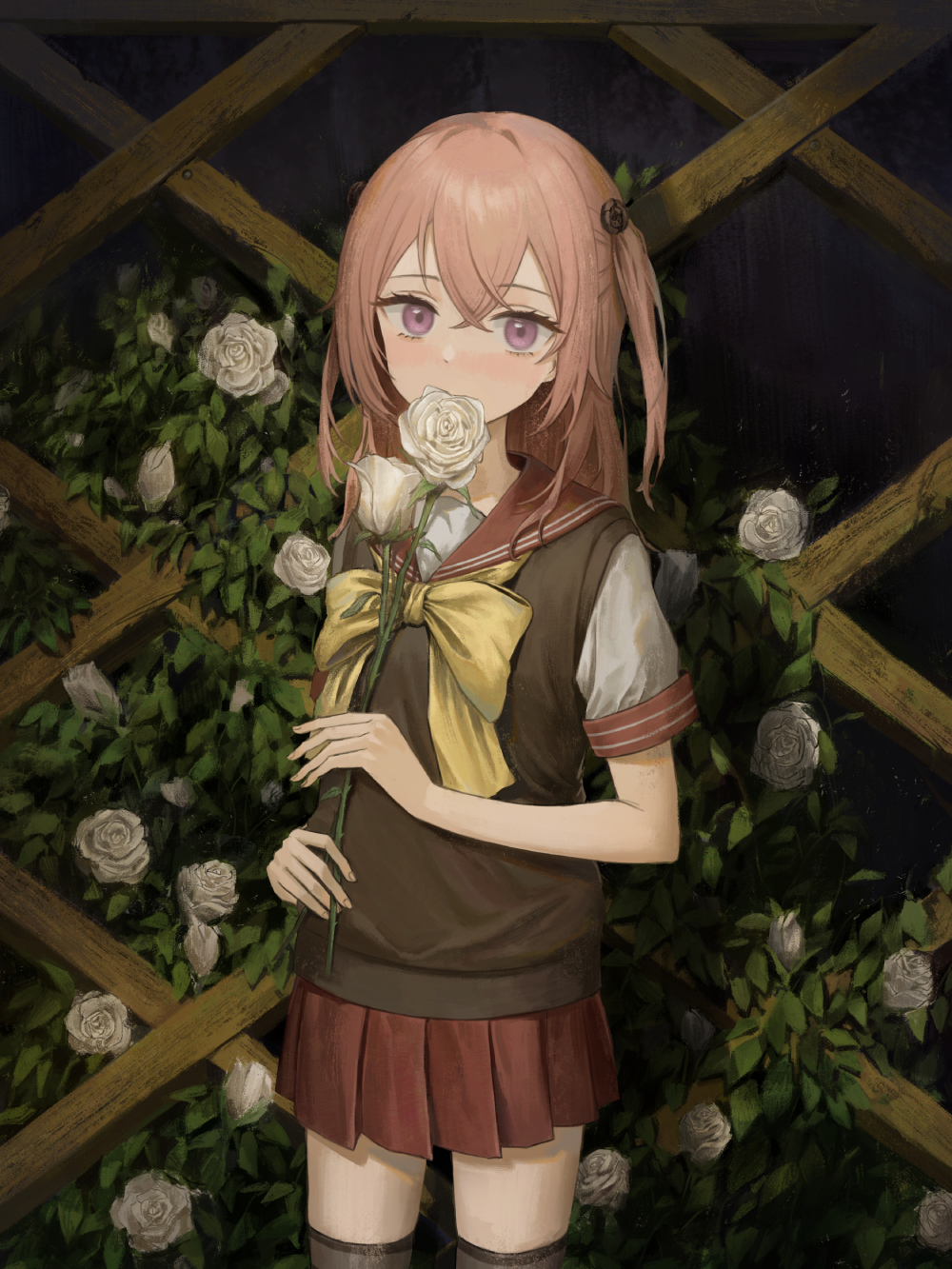 ảnh hoa hồng anime đẹp