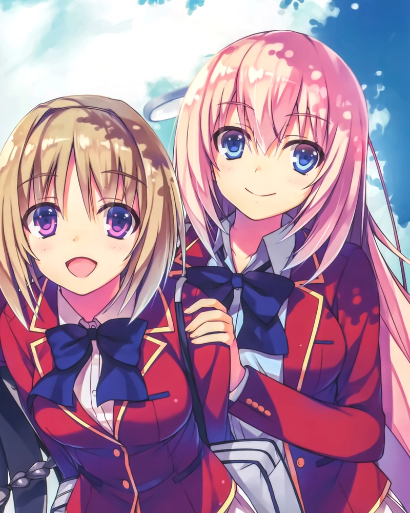 ảnh honami ichinose cười nhẹ