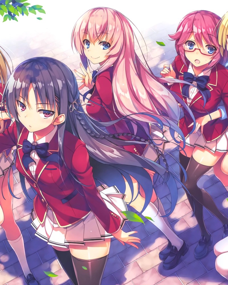 ảnh honami ichinose đứng ngoài trời