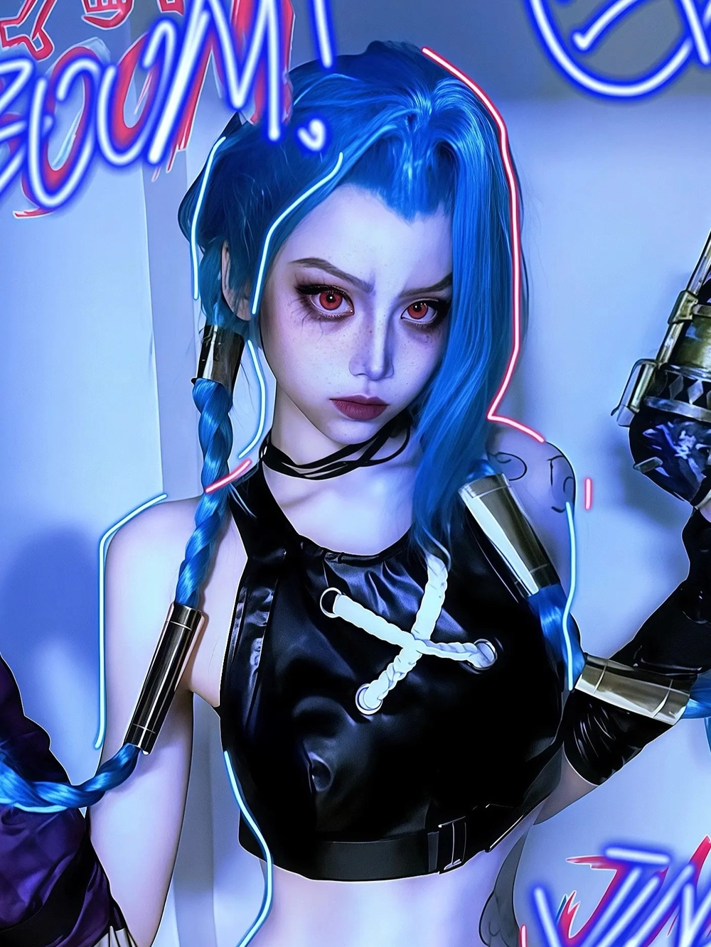 ảnh jinx cosplay lol đẹp nhất