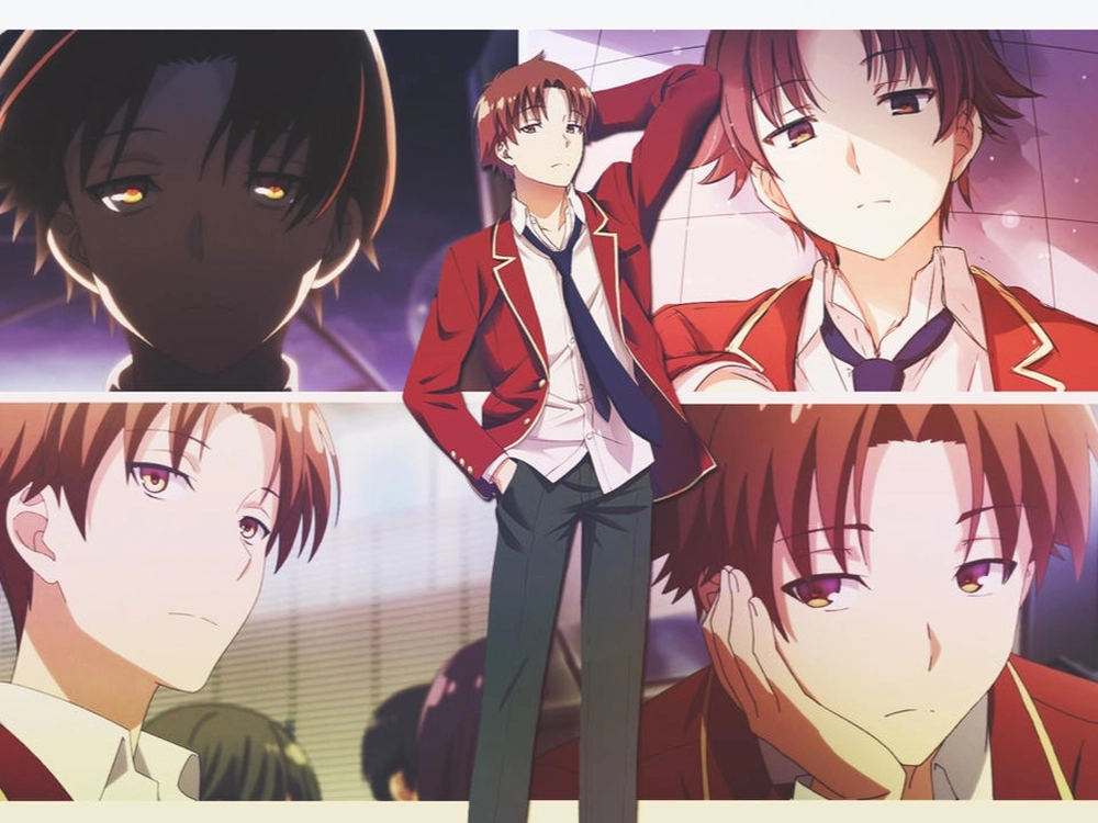 ảnh kiyotaka trong anime classroom