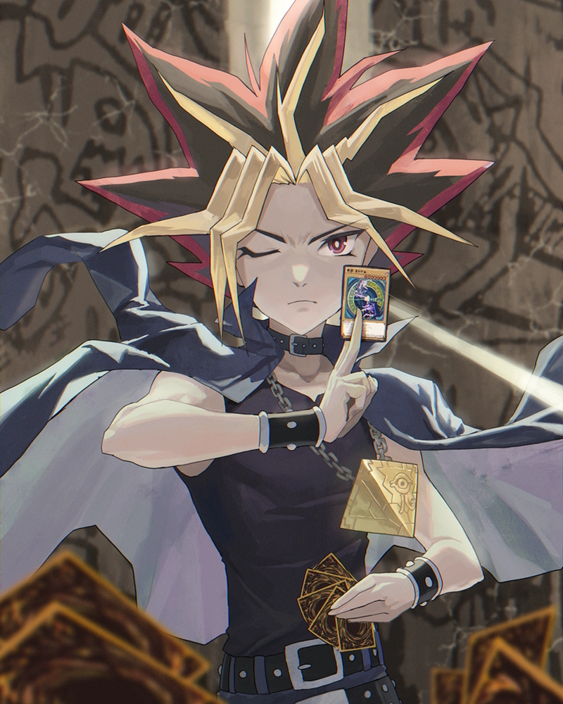 ảnh vẽ Yugi Muto