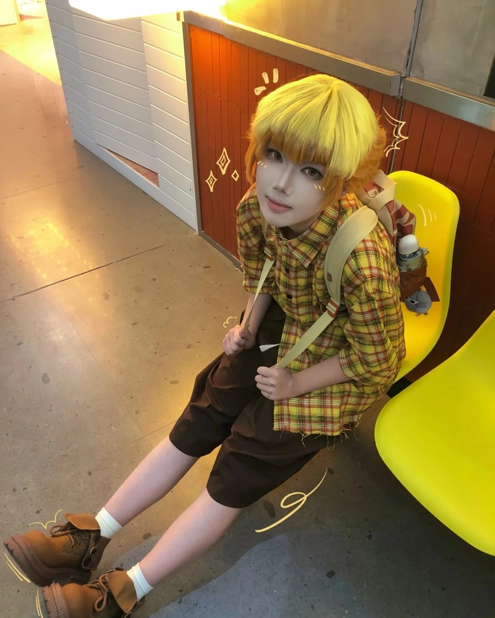 ảnh zenitsu cosplay đẹp