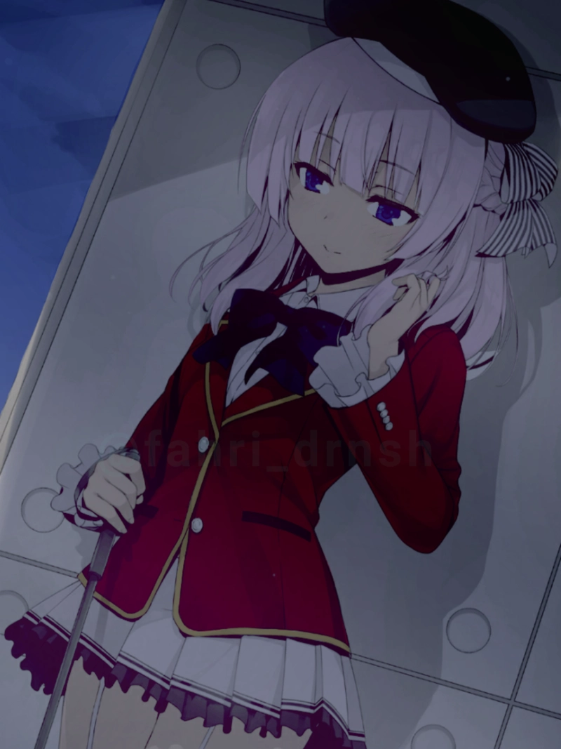 anime arisu sakayanagi tóc dài