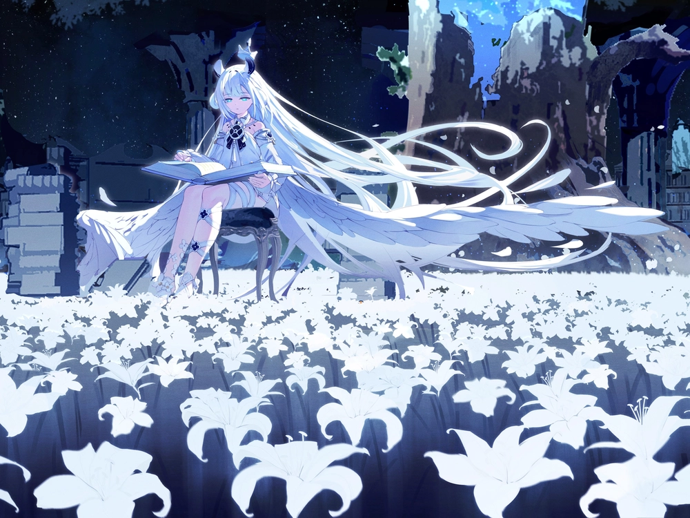 anime cánh đồng hoa vàng