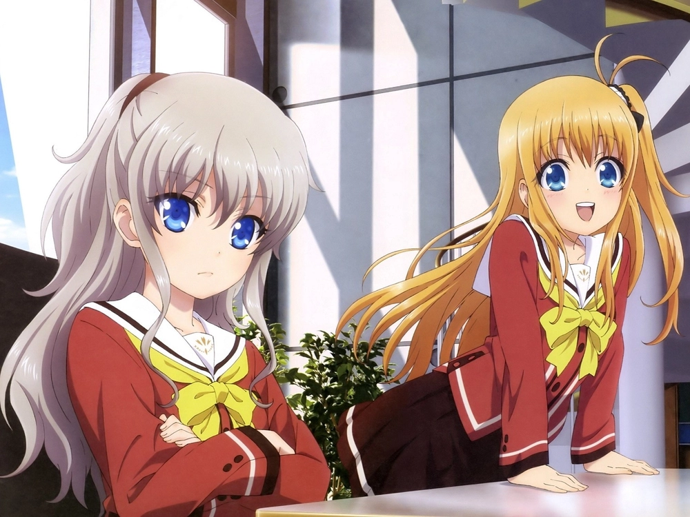 anime charlotte sáng tạo