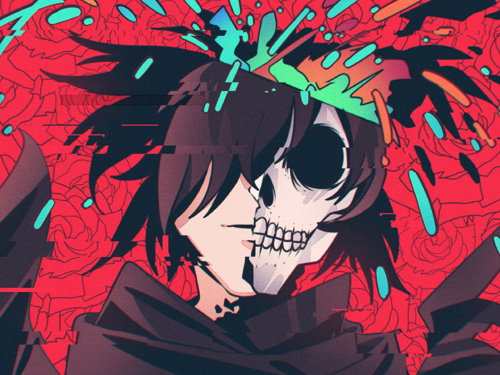 anime hoa hồng nhiều cánh