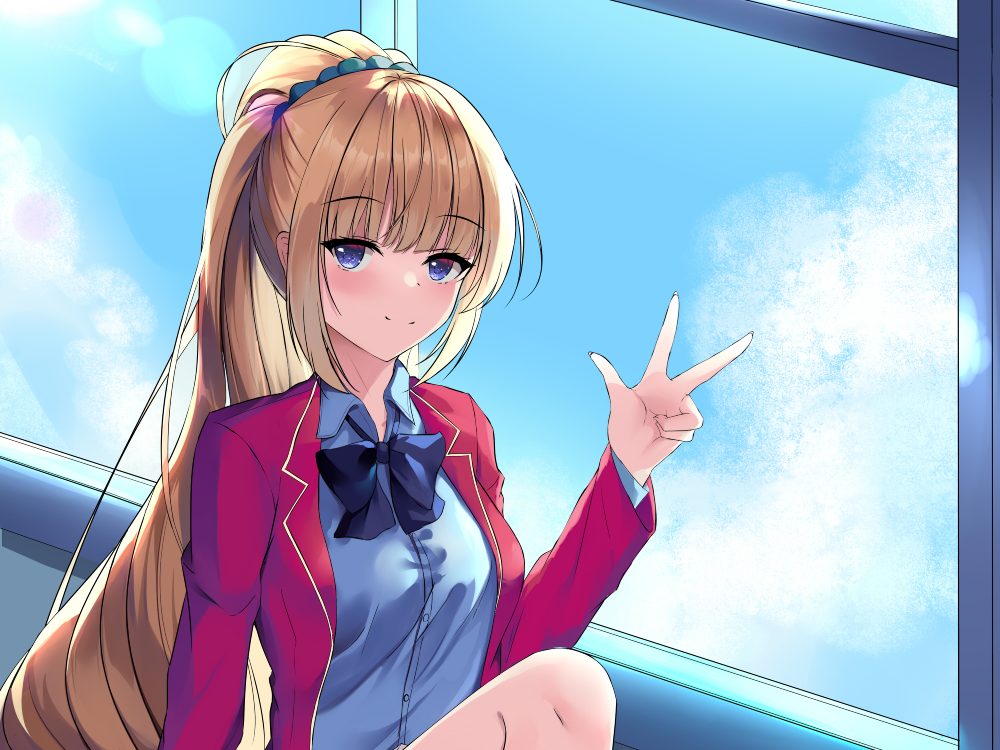 anime karuizawa tóc vàng