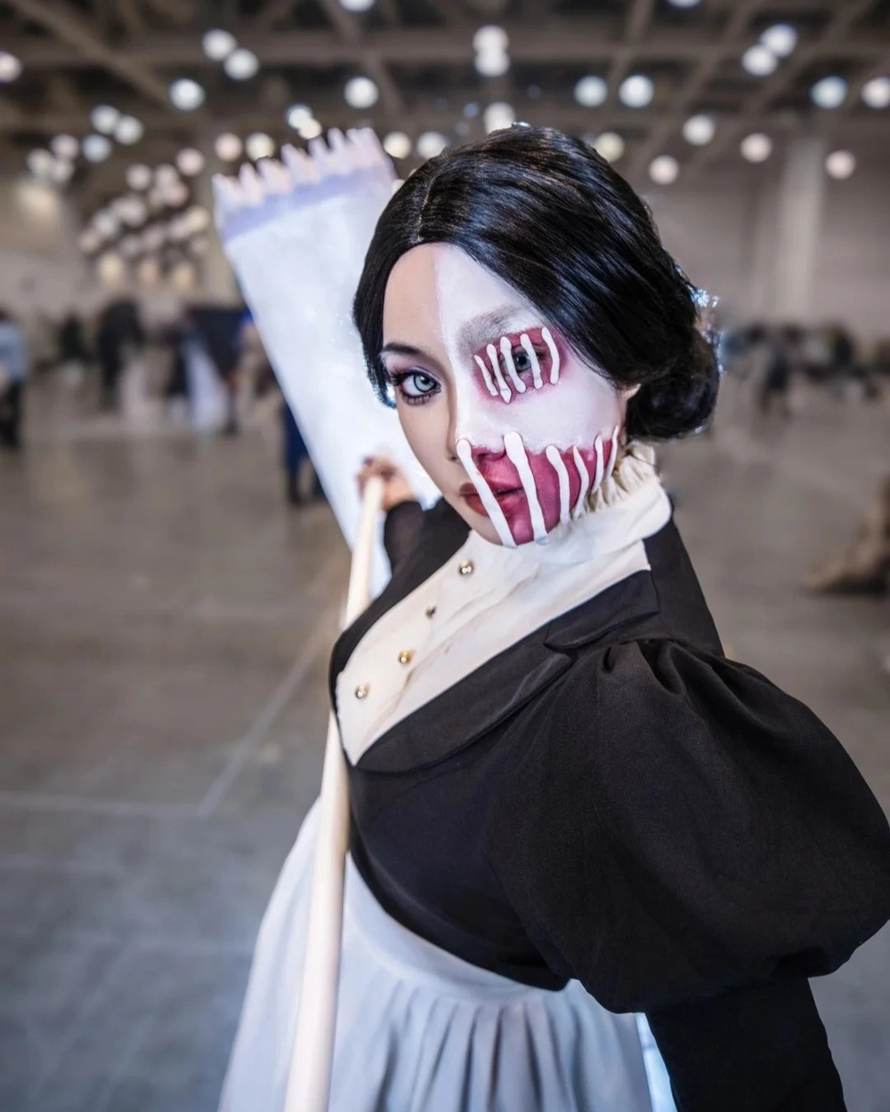 attack on titan cosplay ngầu lòi