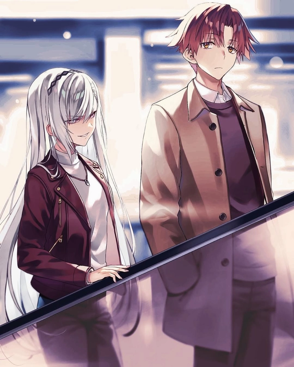 ayanokouji kiyotaka đang suy nghĩ