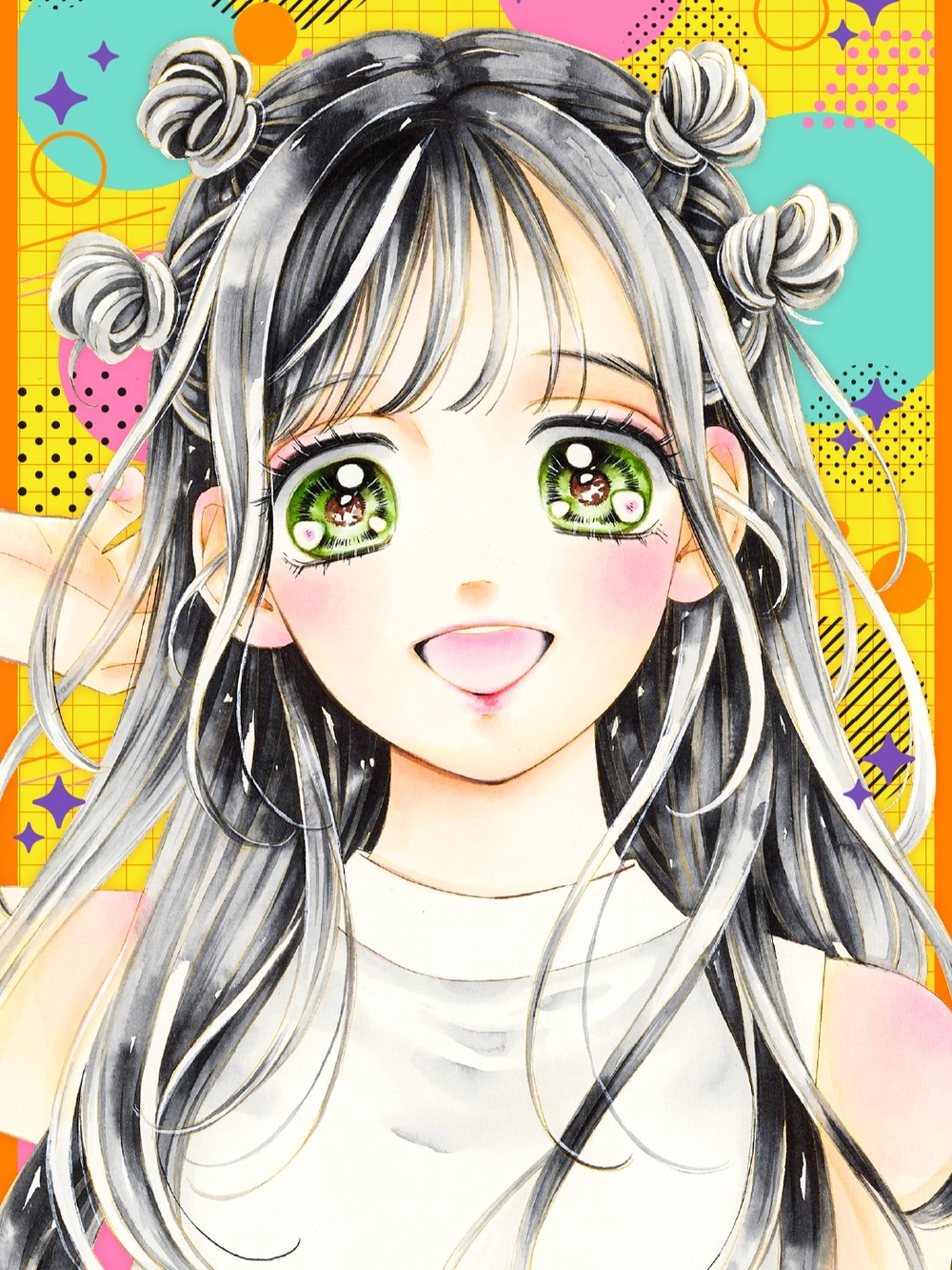 background honey lemon soda uka ishimori