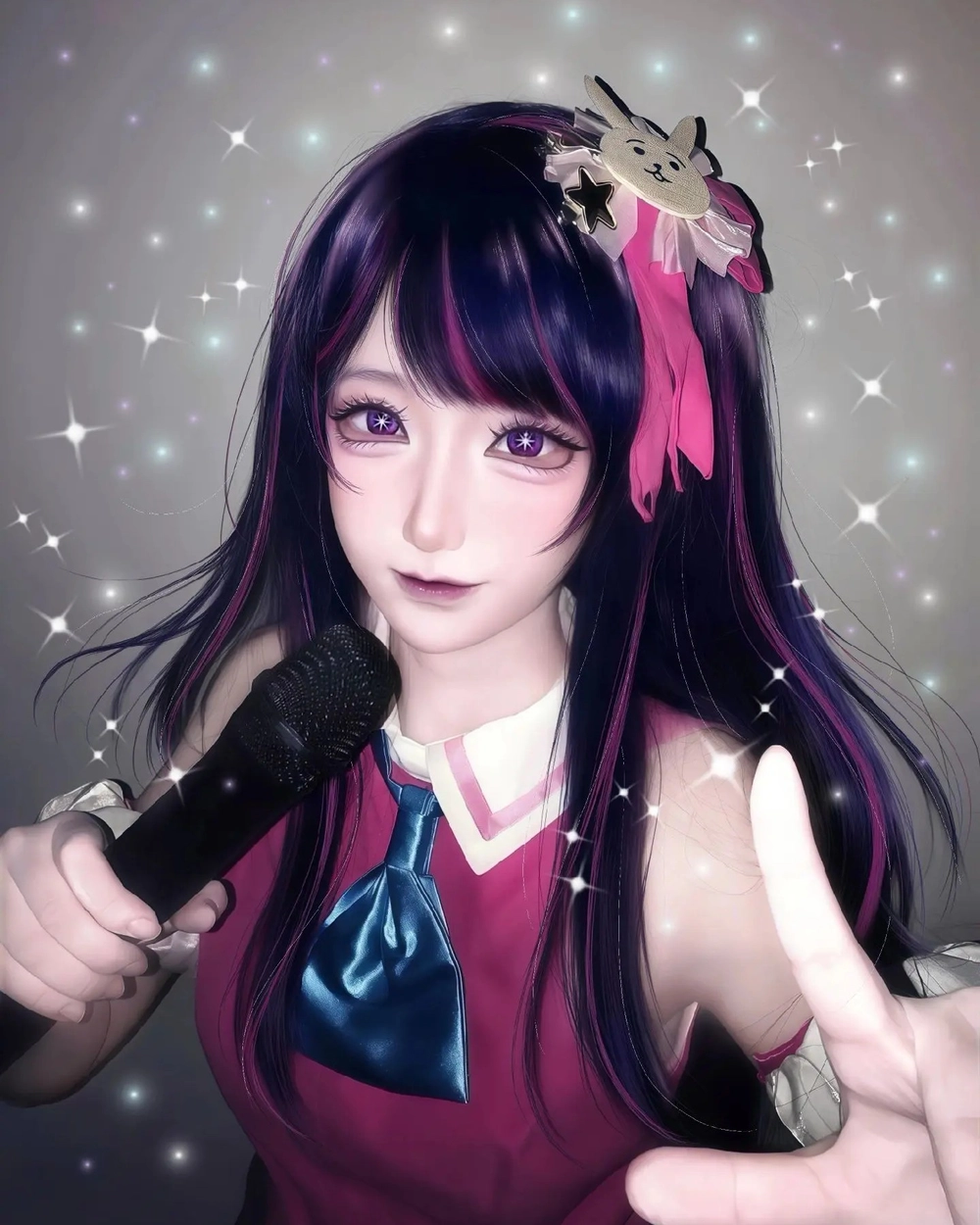 cosplay ai hoshino anime tuyệt đẹp