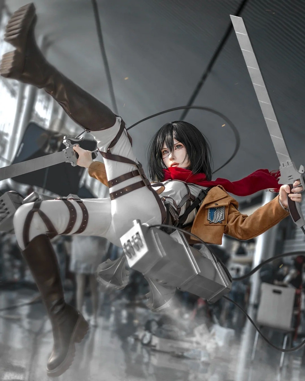 cosplay attack on titan trang phục chuẩn