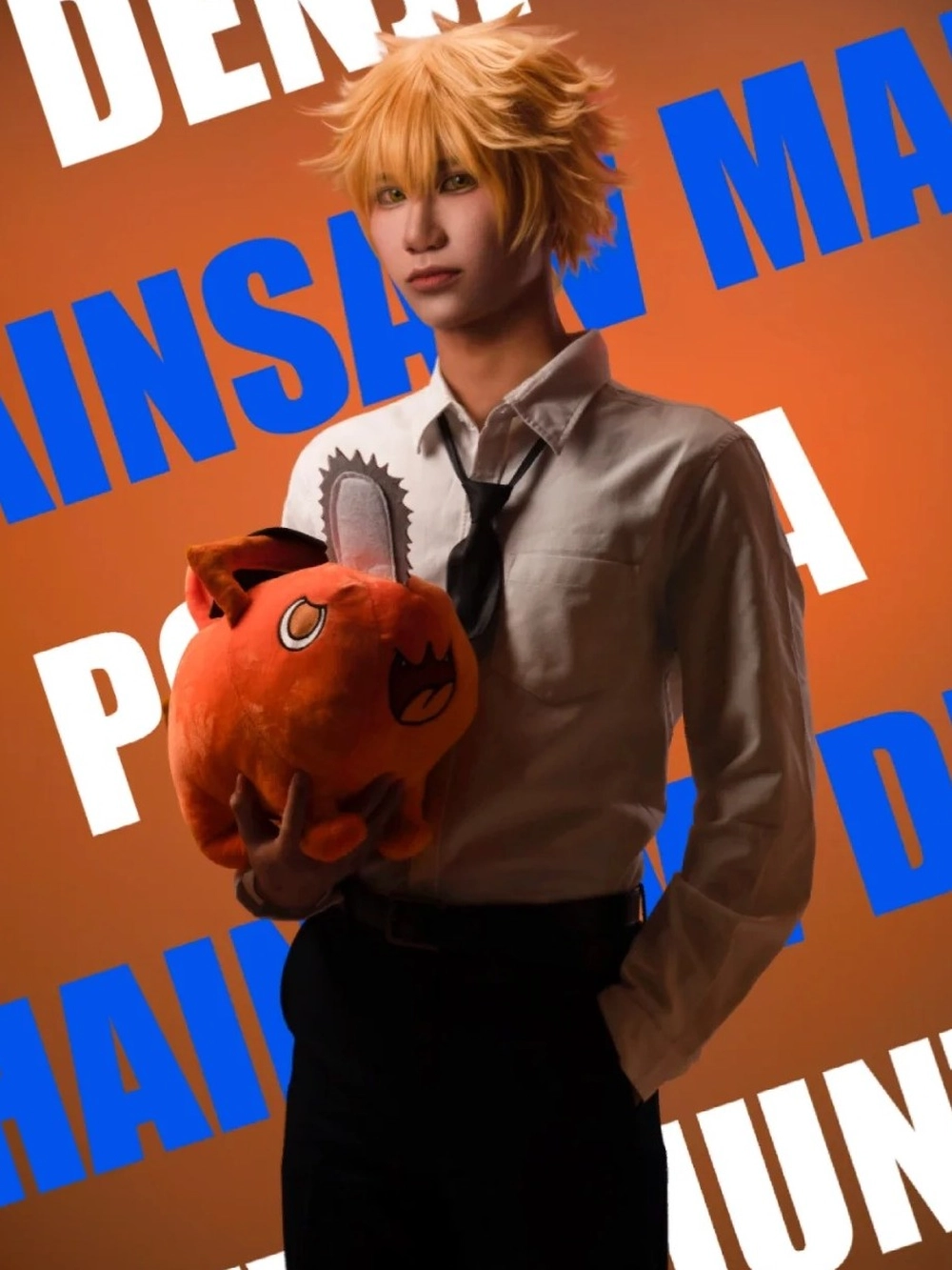 cosplay chainsaw man cực ngầu