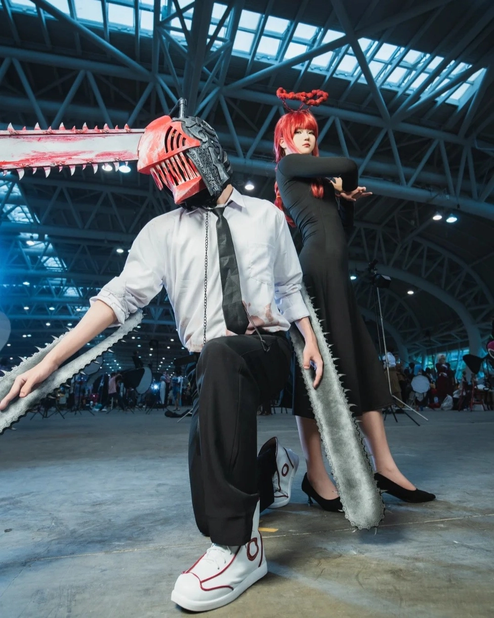 cosplay chainsaw man đơn giản
