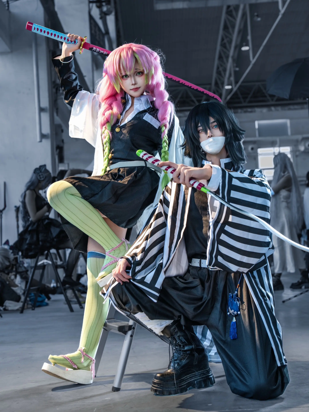 cosplay đôi obanai mitsuri