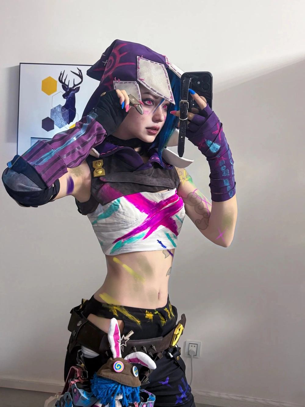 cosplay jinx đầy cá tính