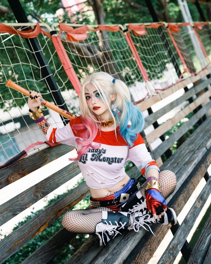 cosplay nhân vật harley quinn