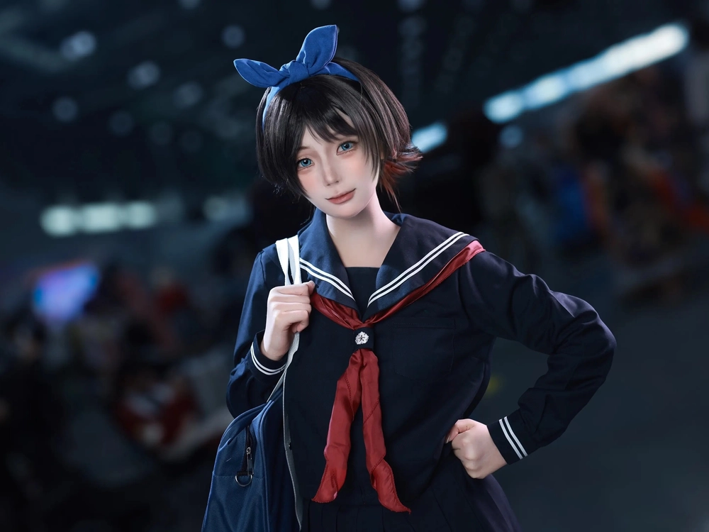 cosplay ruka sarashina thần thái tự tin