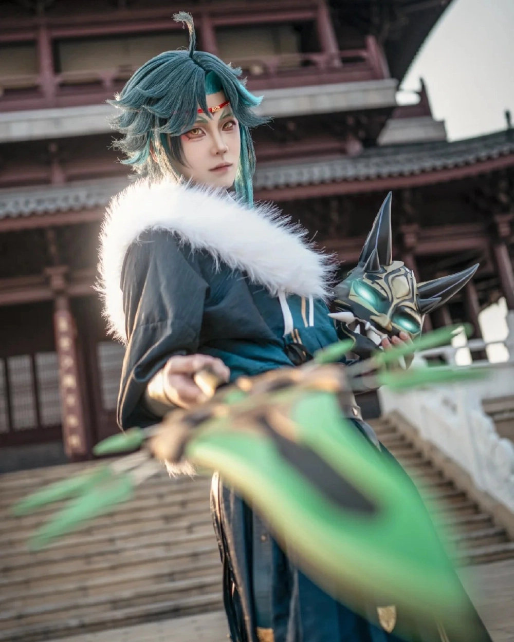cosplay xiao game genshin