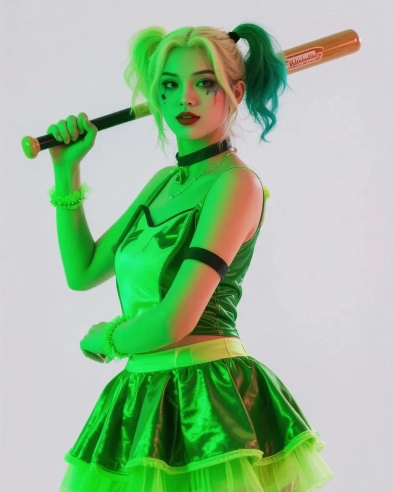 harley quinn cosplay hóa thân xuất sắc